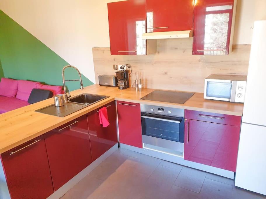 Spacieux Appartement Au Calme 15Min Sud De Lyon Proche Metro Et Gare Confluence Aquarium Gerland Oullins Kültér fotó
